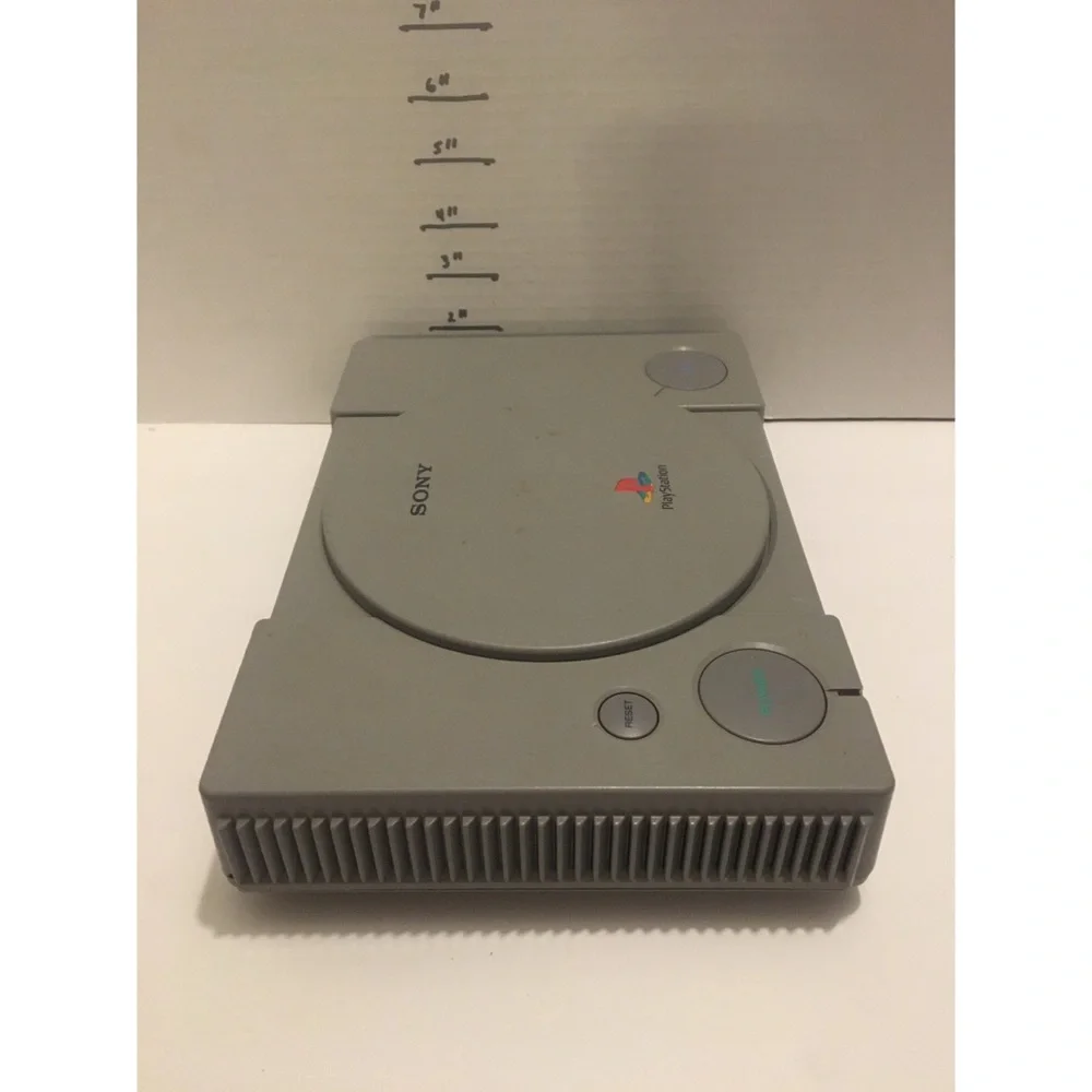 Vintage original Sony PlayStation PS1 composite A/V System 100% complete